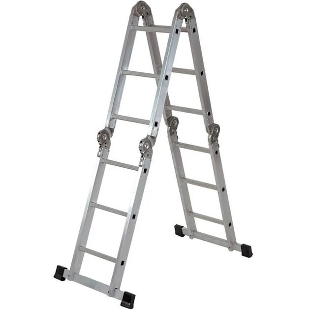 Драбина-трансформер  3.5 (М4*3 AL BEZ DOSKY), фото  | SNABZHENIE.com.ua