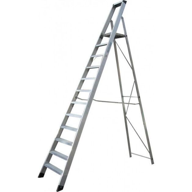 Стрем'янка алюмінієва 12 сходів  3.51 (SHRP 12), фото  | SNABZHENIE.com.ua