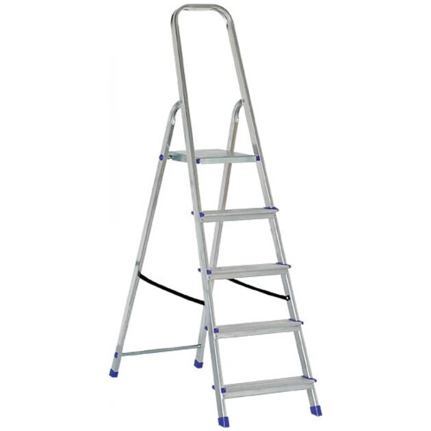 Стрем'янка алюмінієва, 5 сходинок  1.71 (ALW 405), фото  | SNABZHENIE.com.ua