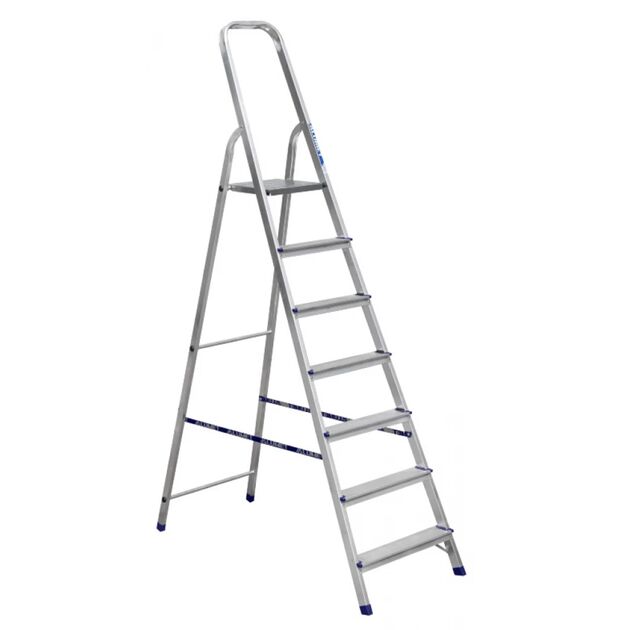 Стрем'янка алюмінієва, 7 сходинок  2.36 (SHRP 7), фото  | SNABZHENIE.com.ua