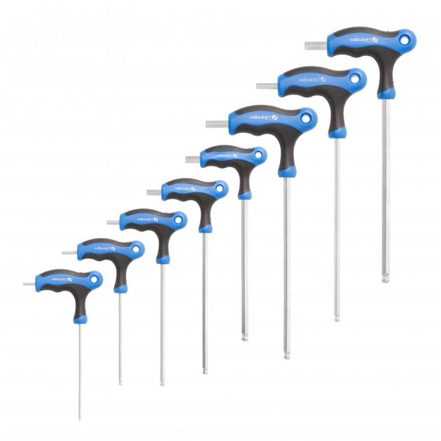Набір шестигранних ключів "Т" з кулястим наконечником  2.5 - 10 (HT1W880), фото  | SNABZHENIE.com.ua