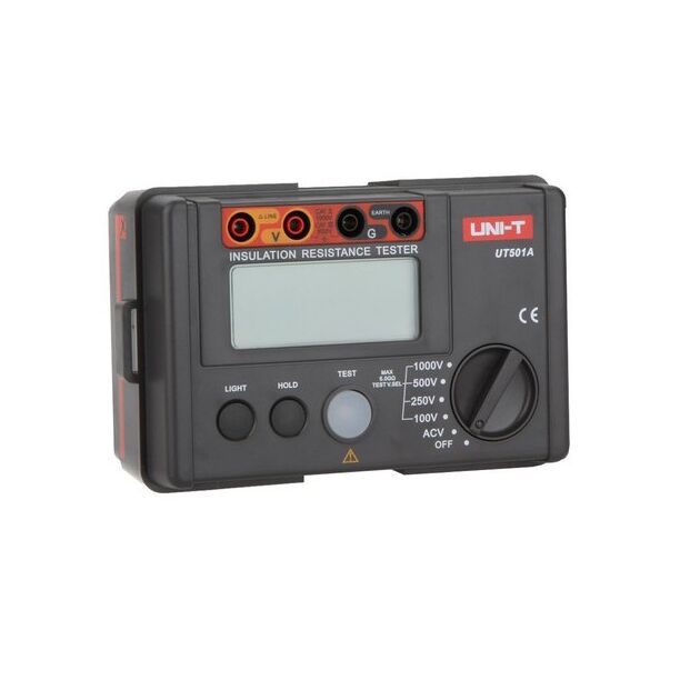 Мегаомметр UT501A, цифровий, 100 МОм, 1000 В  70мм х 34мм (UNI-T), фото  | SNABZHENIE.com.ua