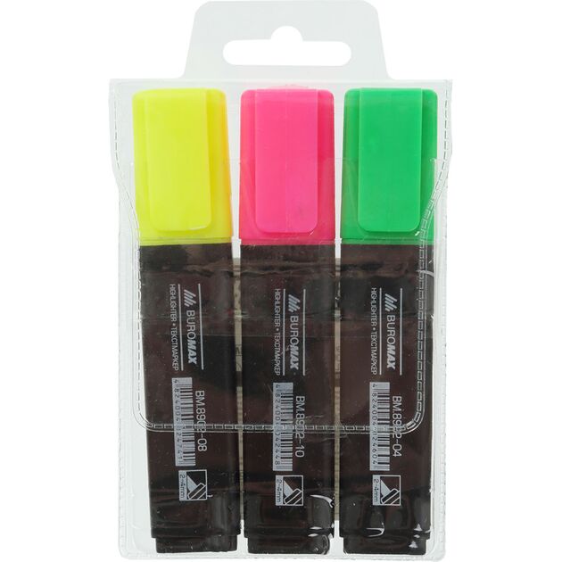 Набір із 3-х текст-маркерів, JOBMAX  Набір (Im-off), фото  | SNABZHENIE.com.ua