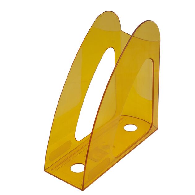 Лоток пластиковий вертикальний ВЕСЕЛКА, JOBMAX, лимонний  1 (80616), фото  | SNABZHENIE.com.ua