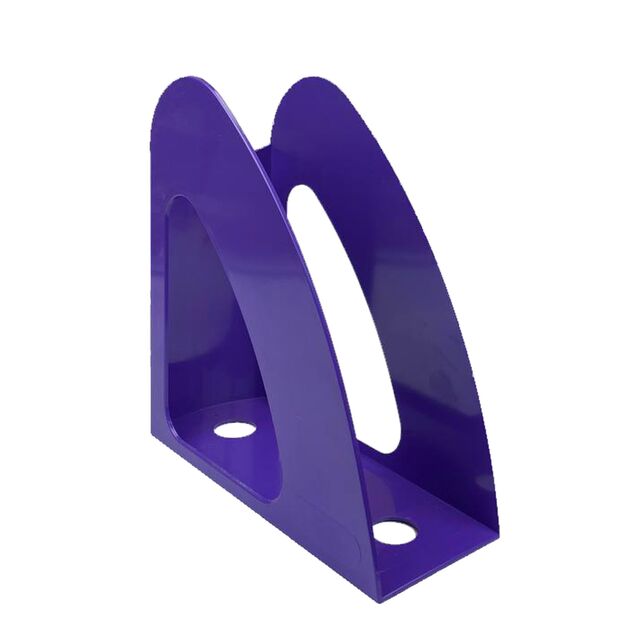 Лоток пластиковий вертикальний ВЕСЕЛКА, JOBMAX, фіолетовий  1 (80618), фото  | SNABZHENIE.com.ua