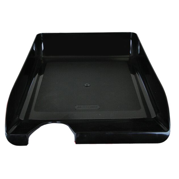 Лоток для паперів горизонтальний JOBMAX чорний  1 (BM.6000-01), фото  | SNABZHENIE.com.ua