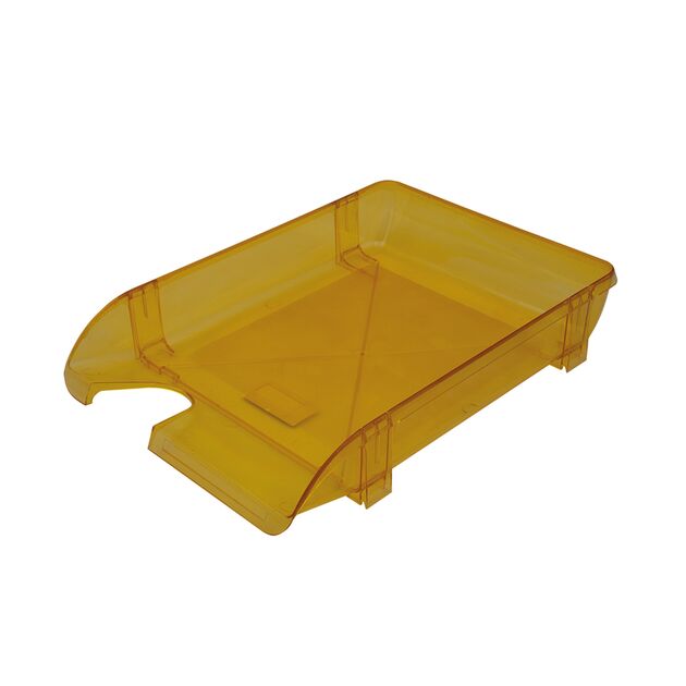 Лоток пластиковий горизонтальний, лимонний  1 (80506), фото  | SNABZHENIE.com.ua