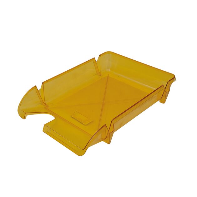 Лоток пластиковий горизонтальний КОМПАКТ, лимонний  1 (80606), фото  | SNABZHENIE.com.ua