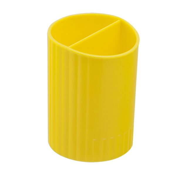 Стакан для письмового приладдя  SFERIK, жовтий, KIDS Line  Пластик (Im-off), фото  | SNABZHENIE.com.ua