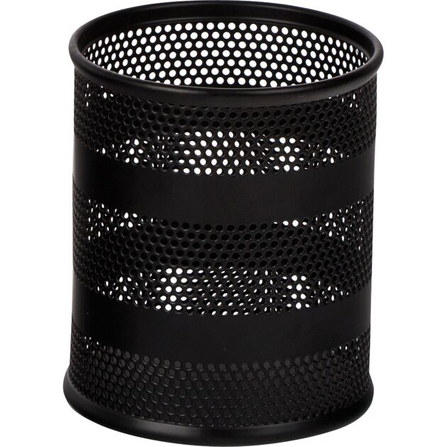 Підставка для ручок кругла, металева  чорний  Метал (Im-off), фото  | SNABZHENIE.com.ua