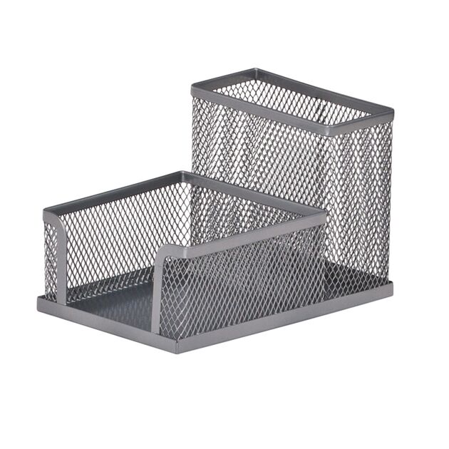 Органайзер настільний, металевий, сріблястий  Метал (Im-off), фото  | SNABZHENIE.com.ua