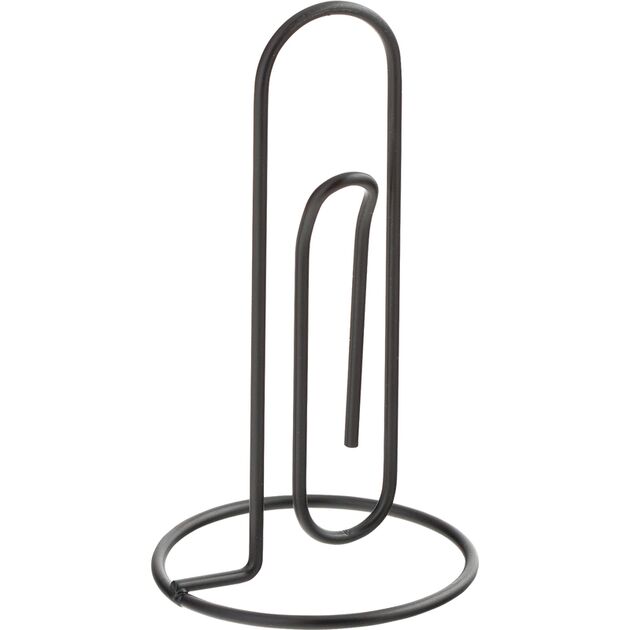 Тримач для паперів СКРІПКА, металевий, чорний  Метал (Im-off), фото  | SNABZHENIE.com.ua