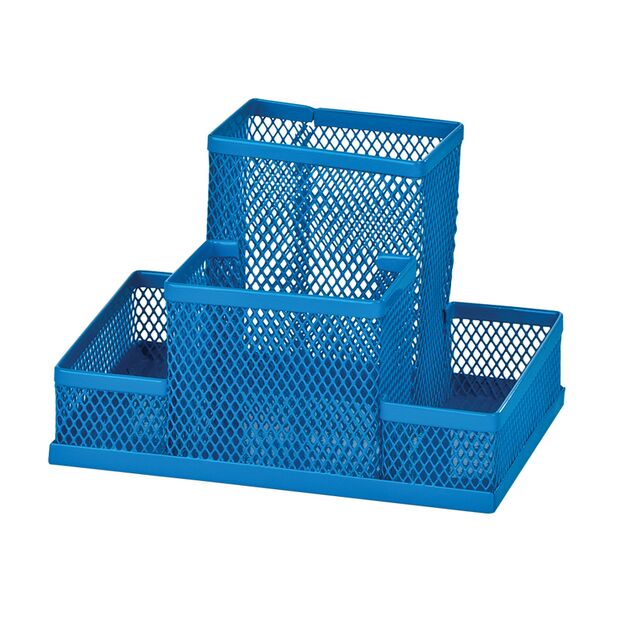 Органайзер настільний, метал, синій, KIDS Line  Метал (Im-off), фото  | SNABZHENIE.com.ua