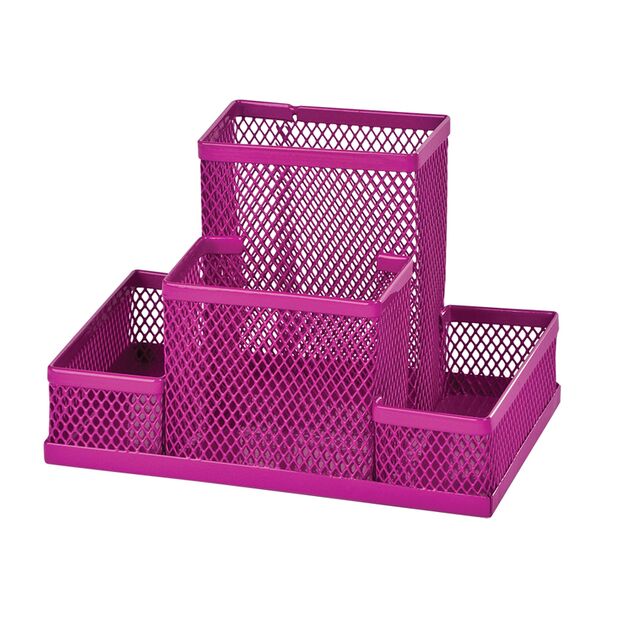 Органайзер настільний, металл, рожевий, KIDS Line  Метал (Im-off), фото  | SNABZHENIE.com.ua