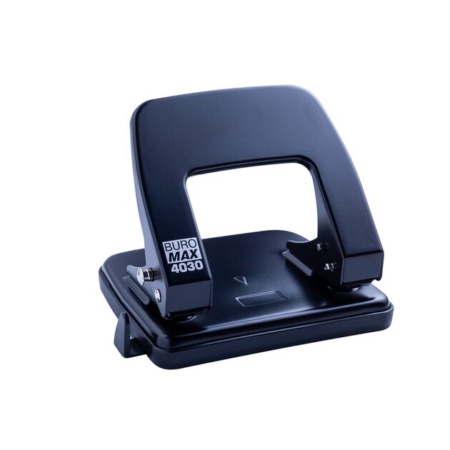 Діркопробивач металевий, до 25 аркушів, 122х108х54мм, чорний  Метал (Im-off), фото  | SNABZHENIE.com.ua