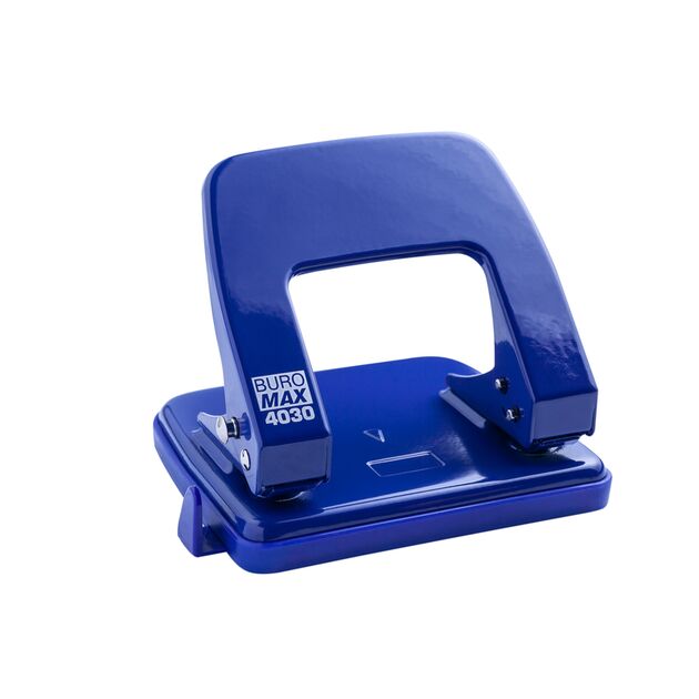 Діркопробивач металевий, до 25 аркушів, 122х108х54мм, синій  Метал (Im-off), фото  | SNABZHENIE.com.ua