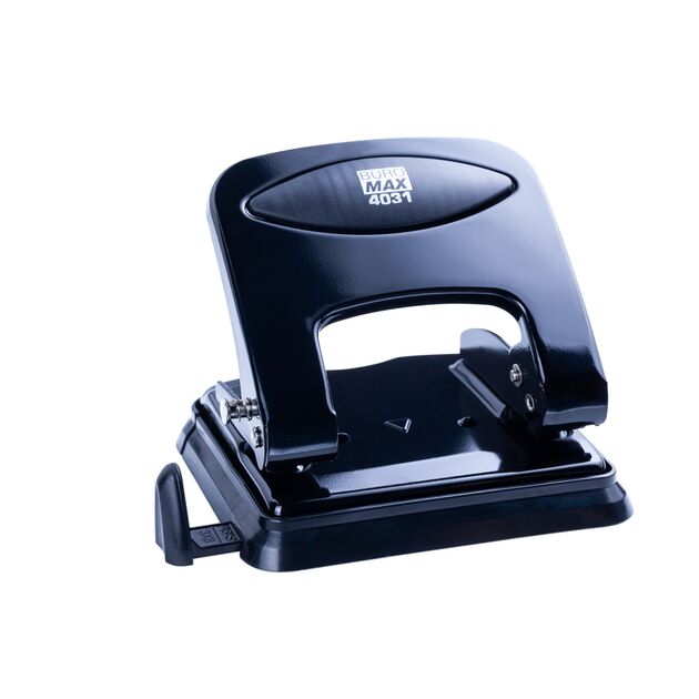 Діркопробивач металевий, до 30 аркушів, 133х114х93мм, чорний  Метал (Im-off), фото  | SNABZHENIE.com.ua