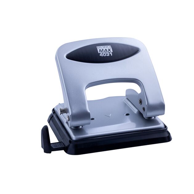 Діркопробивач металевий, до 30 аркушів, 133х114х93мм, сріблястий  Метал (Im-off), фото  | SNABZHENIE.com.ua