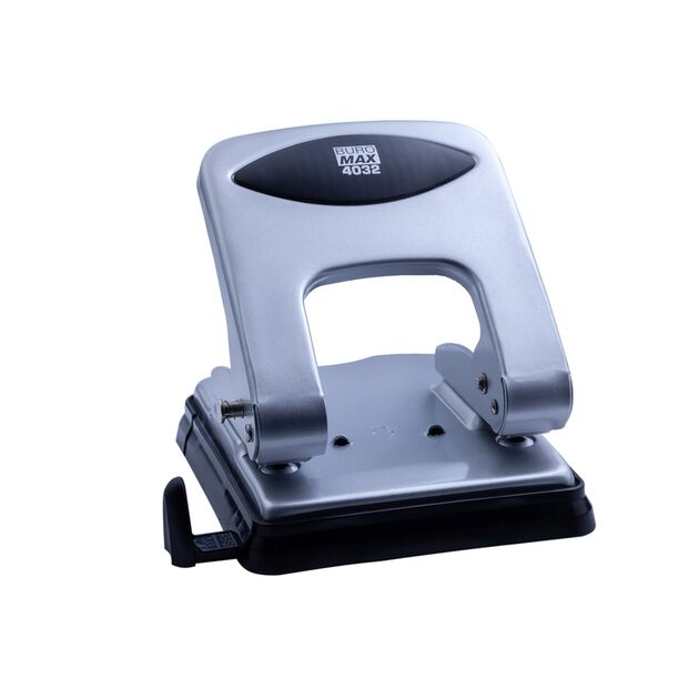 Діркопробивач металевий, до 40 аркушів, 119х144х110мм, сріблястий  Метал (Im-off), фото  | SNABZHENIE.com.ua