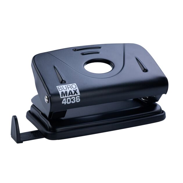 Діркопробивач металевий, до 10 аркушів, 123х61х38мм, чорний  Метал (Im-off), фото  | SNABZHENIE.com.ua