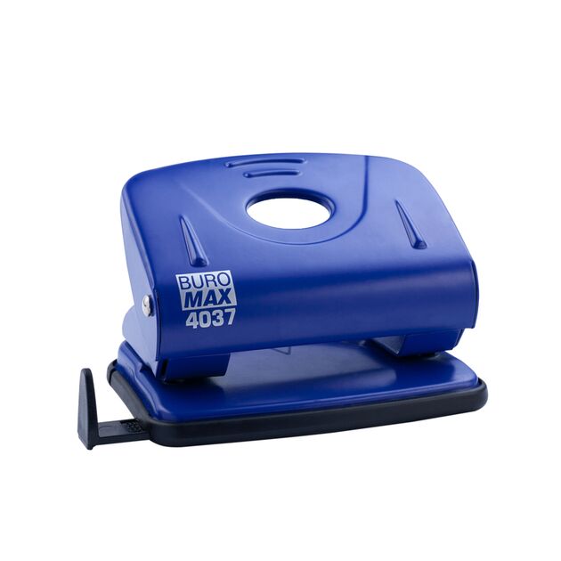 Діркопробивач металевий, до 20 аркушів, 127х81х48мм, синій  Метал (Im-off), фото  | SNABZHENIE.com.ua