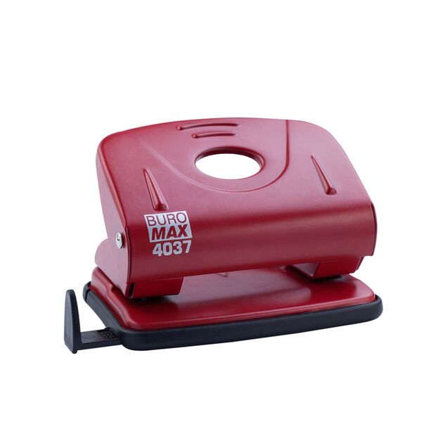 Діркопробивач металевий, до 20 аркушів, 127х81х48мм, червоний  Метал (Im-off), фото  | SNABZHENIE.com.ua