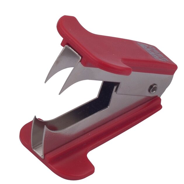 Розшивач скоб (дестеплер), червоний  Пластик. метал (Im-off), фото  | SNABZHENIE.com.ua