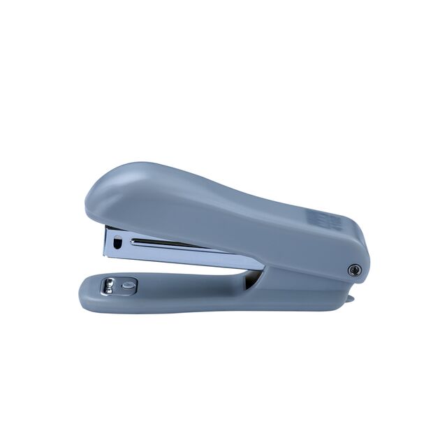 Степлер пластиковий (круглий), JOBMAX, 10 аркушів, (скоби №10), 90x39x24мм, сірий  Пластик (Im-off), фото  | SNABZHENIE.com.ua