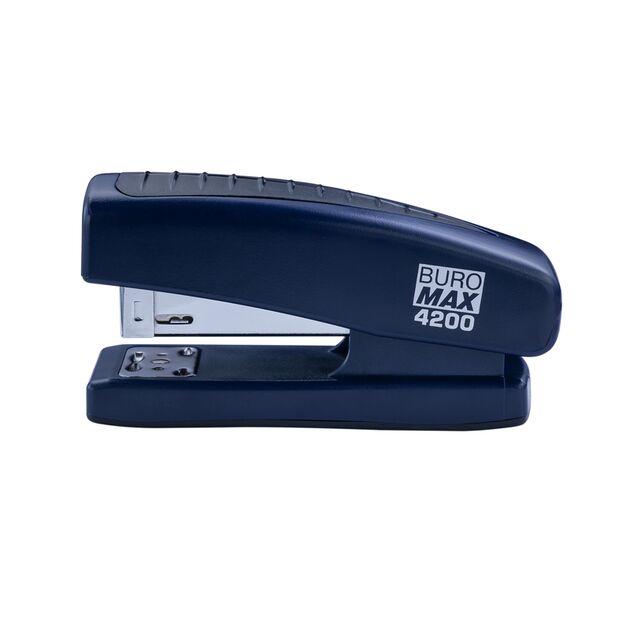 Степлер пластиковий, 20 арк., (скоби №24; 26), 98х33х50 мм, синій  Пластик (Im-off), фото  | SNABZHENIE.com.ua