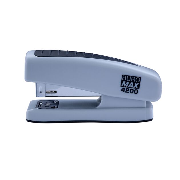 Степлер пластиковий, 20 арк., (скоби №24; 26), 98х33х50 мм, сірий  Пластик (Im-off), фото  | SNABZHENIE.com.ua