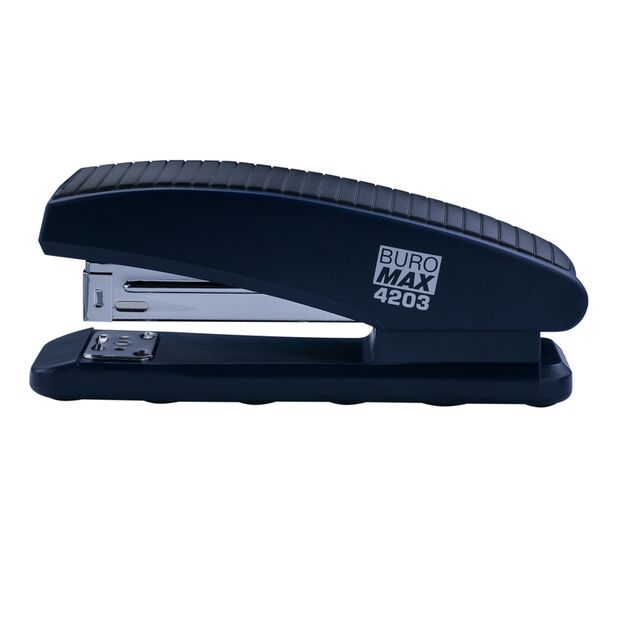 Степлер пластиковий, 20 арк., (скоби №24; 26), 126х32х55 мм, синій  Пластик (Im-off), фото  | SNABZHENIE.com.ua