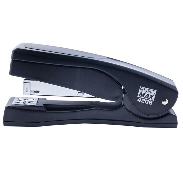 Степлер пластиковий з поворотним важелем, 20 арк., (скоби №24; 26), 155х38х73 мм, чорний  Пластик (Im-off), фото  | SNABZHENIE.com.ua