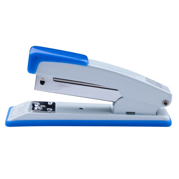 Степлер металевий, JOBMAX, 20 арк., (скоби №24; 26), 112х44х34 мм, синій  Метал (Im-off), фото  | SNABZHENIE.com.ua