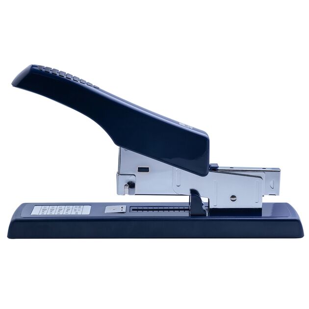 Степлер посиленої потужності, 100 арк., (скоби №23), 280х64х160 мм, синій  Пластик. метал (Im-off), фото  | SNABZHENIE.com.ua