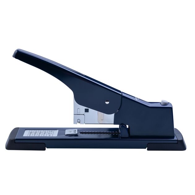 Степлер металевий посиленої потужності, 100 арк., (скоби №23), 295х78х140 мм, синій  підвищеної потужності (Im-off), фото  | SNABZHENIE.com.ua