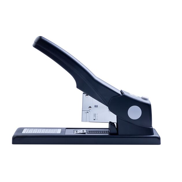 Степлер металевий посиленої потужності, 240 арк., (скоби №23), 342х87х255 мм, чорний  підвищеної потужності (Im-off), фото  | SNABZHENIE.com.ua