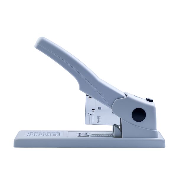 Степлер металевий посиленої потужності, 240 арк., (скоби №23), 342х87х255 мм, сірий  підвищеної потужності (Im-off), фото  | SNABZHENIE.com.ua