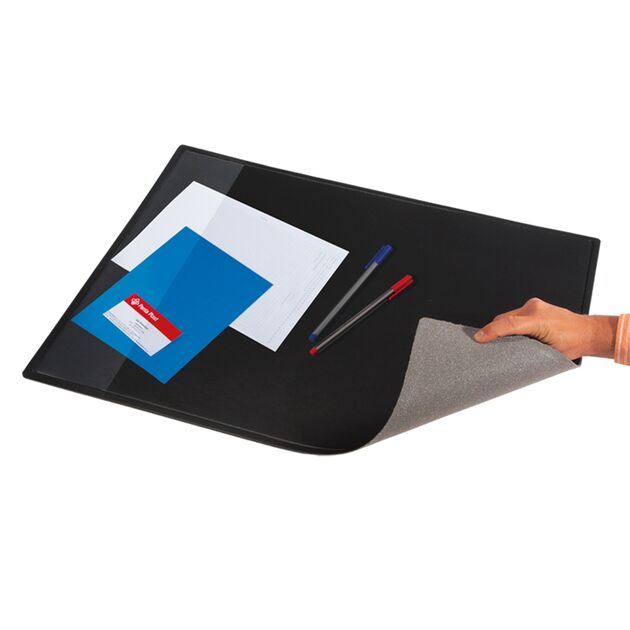 Підкладка для письма з кишенею, чорний  ПВХ (Im-off), фото  | SNABZHENIE.com.ua
