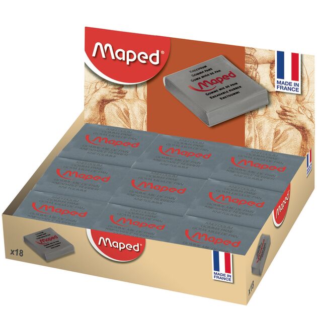 Гумка KNEADABLE, дисплей  олівець. художнє вугілля. пастельна крейда (Im-off), фото  | SNABZHENIE.com.ua