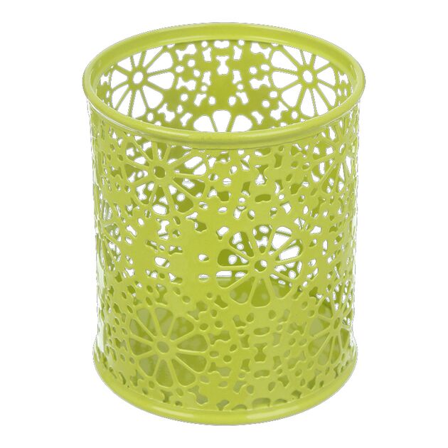 Підставка для ручок кругла, SPRING, PASTEL, металева, салатова  Метал (Im-off), фото  | SNABZHENIE.com.ua