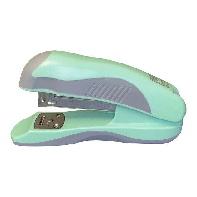 Степлер пластиковий, 20 арк., (скоби №24, 26), PASTEL, м'ятний  Пластик. метал (Im-off), фото  | SNABZHENIE.com.ua