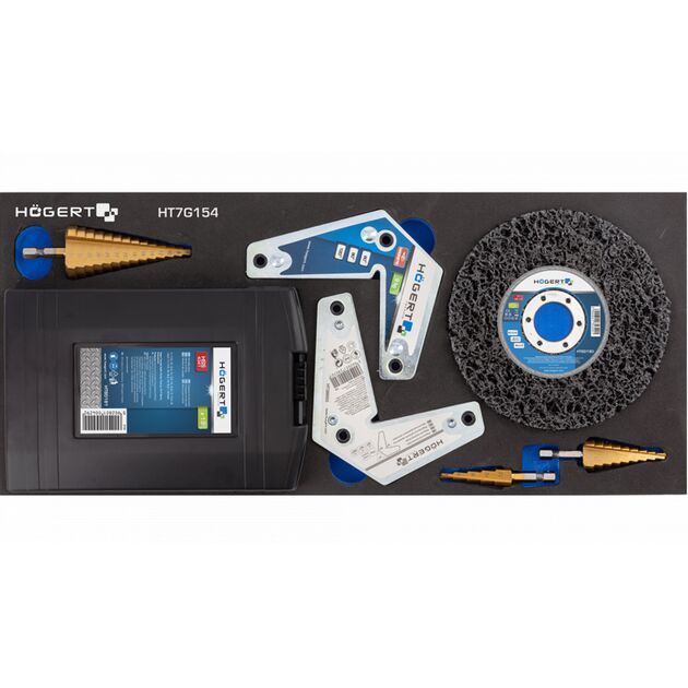 Набір свердл по металу, 53 шт.  53 (HT7G154), фото  | SNABZHENIE.com.ua