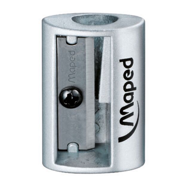 Чинка без контейнера SATELLITE, 1 отвір, асорті  металева (Im-off), фото  | SNABZHENIE.com.ua