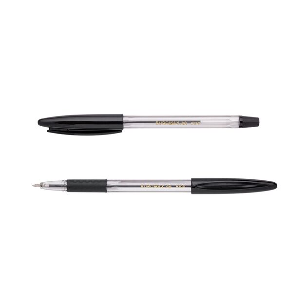 Ручка кулькова CLASSIC GRIP, 0.7 мм, пласт.корп., гум.грип, чорні чорнила  0.7 (Im-off), фото  | SNABZHENIE.com.ua