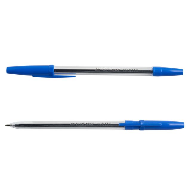 Ручка кулькова NORMA, JOBMAX, синя  0.7 (BM.8118-01), фото  | SNABZHENIE.com.ua