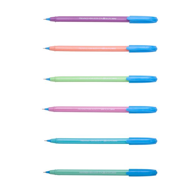 Ручка масляна PROVENCE, 0,5 мм, тригр.корпус, сині чорнила  0.5 (Im-off), фото  | SNABZHENIE.com.ua