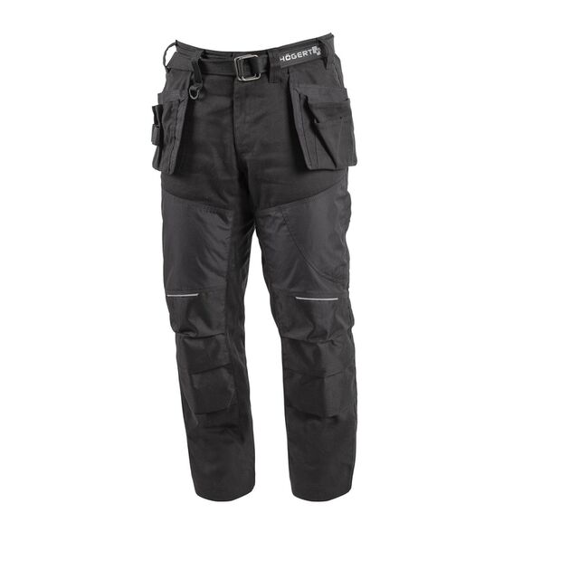 Штани з кишенями для інструментів NEKAR, чорні  2XL (HT5K356-2XL), фото  | SNABZHENIE.com.ua