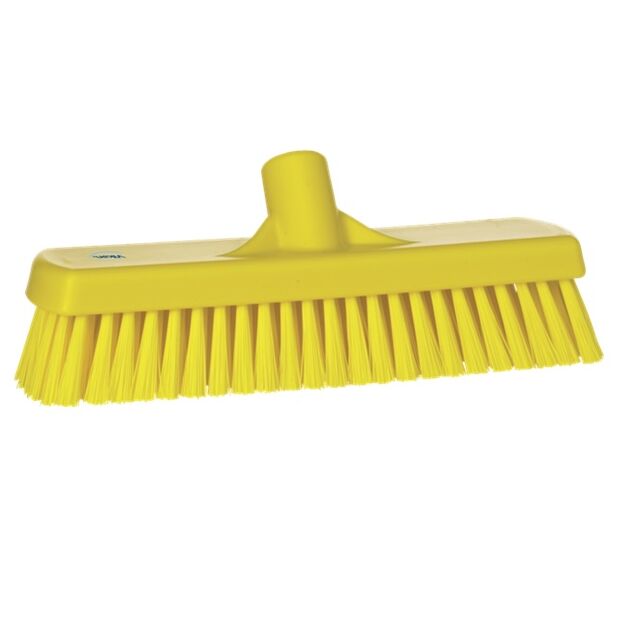 70606 Щітка для чищення підлоги та стін, 305 мм, жорстка, жовта  85 (7060), фото  | SNABZHENIE.com.ua
