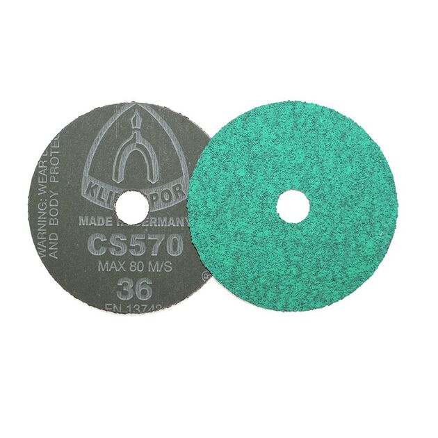 Фіброві круги для нержавію та алюмінію  125 (CS570), фото  | SNABZHENIE.com.ua