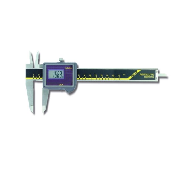 Штангенциркуль ABSOLUTE Solar Digimatic з живленням від сонячних елементів  0-150 (Mi-500-4), фото  | SNABZHENIE.com.ua